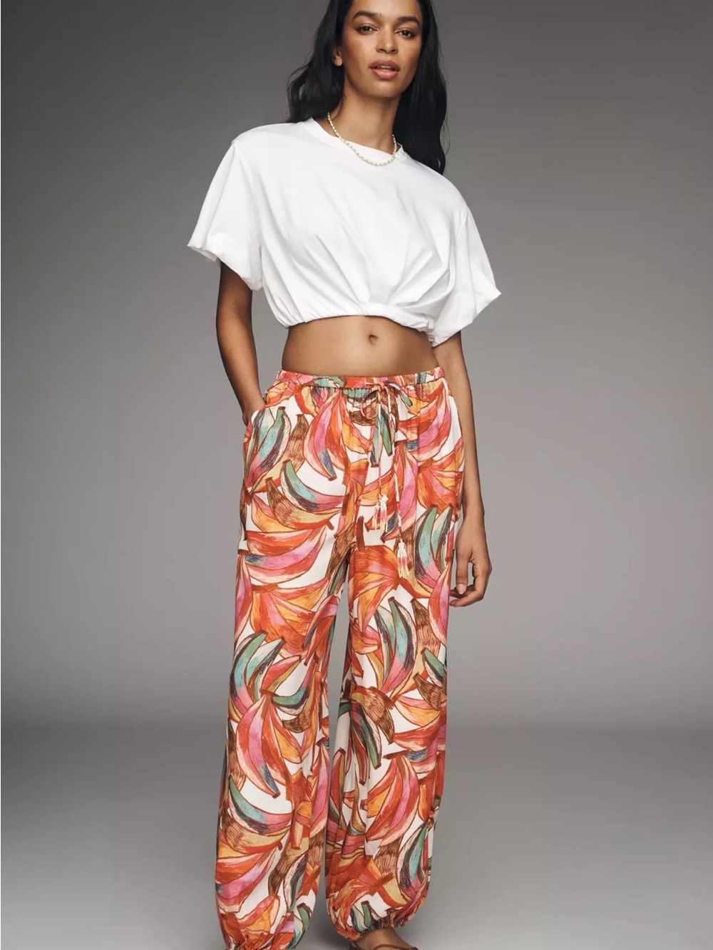 Farm Rio Fruit Balloon Pants NWT